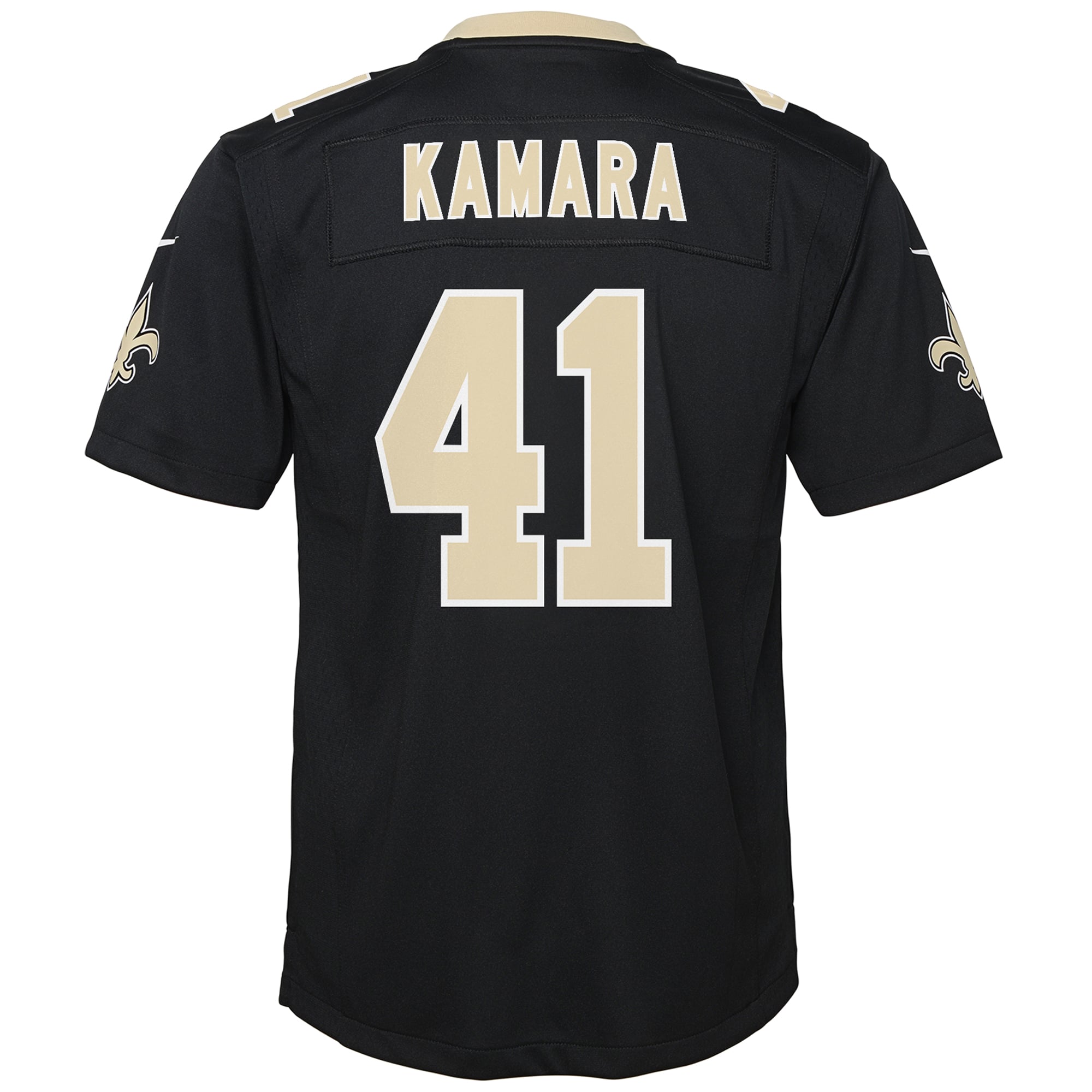 Youth New Orleans Saints Alvin Kamara Black Game Jersey