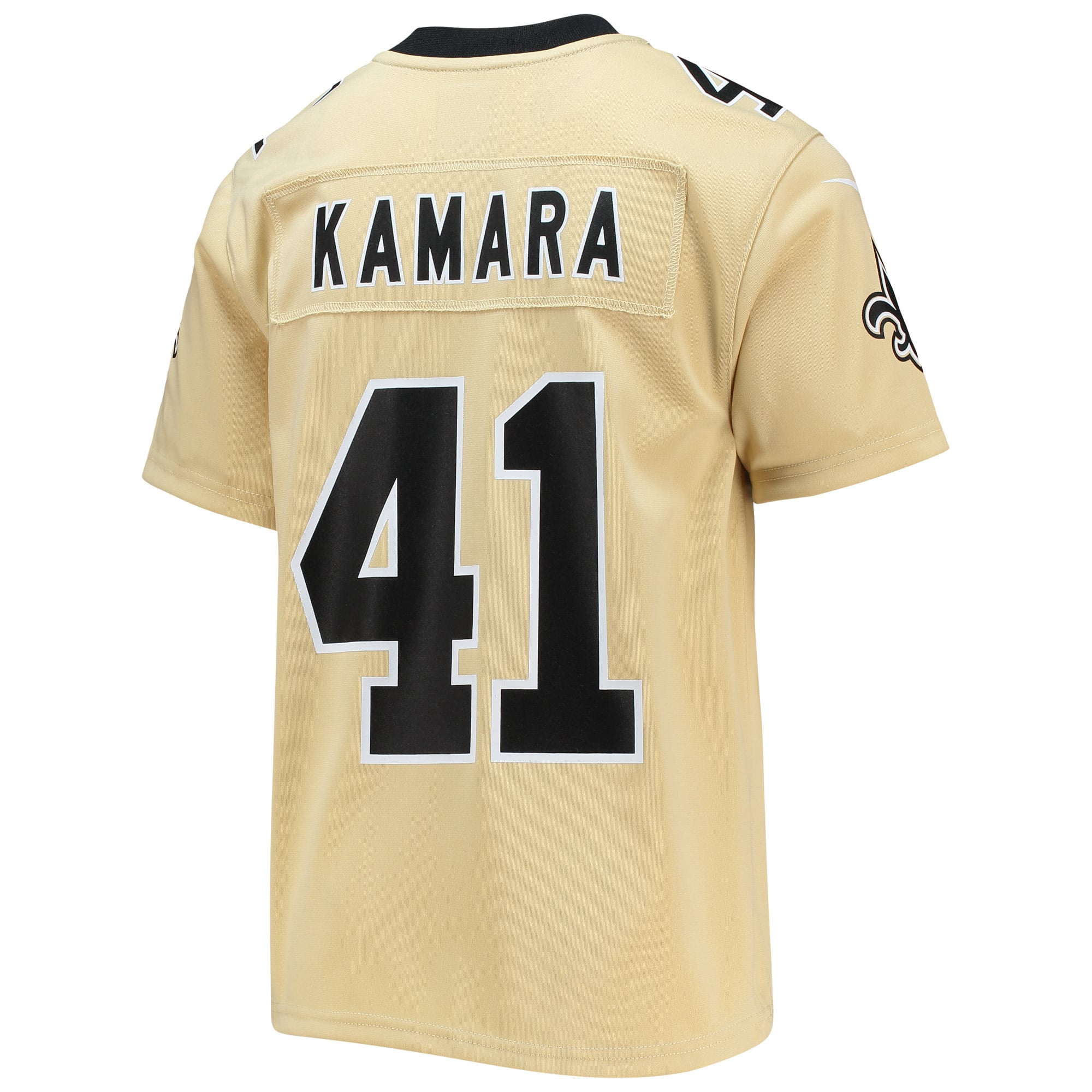 Youth New Orleans Saints Alvin Kamara Gold Inverted Team Game Jersey