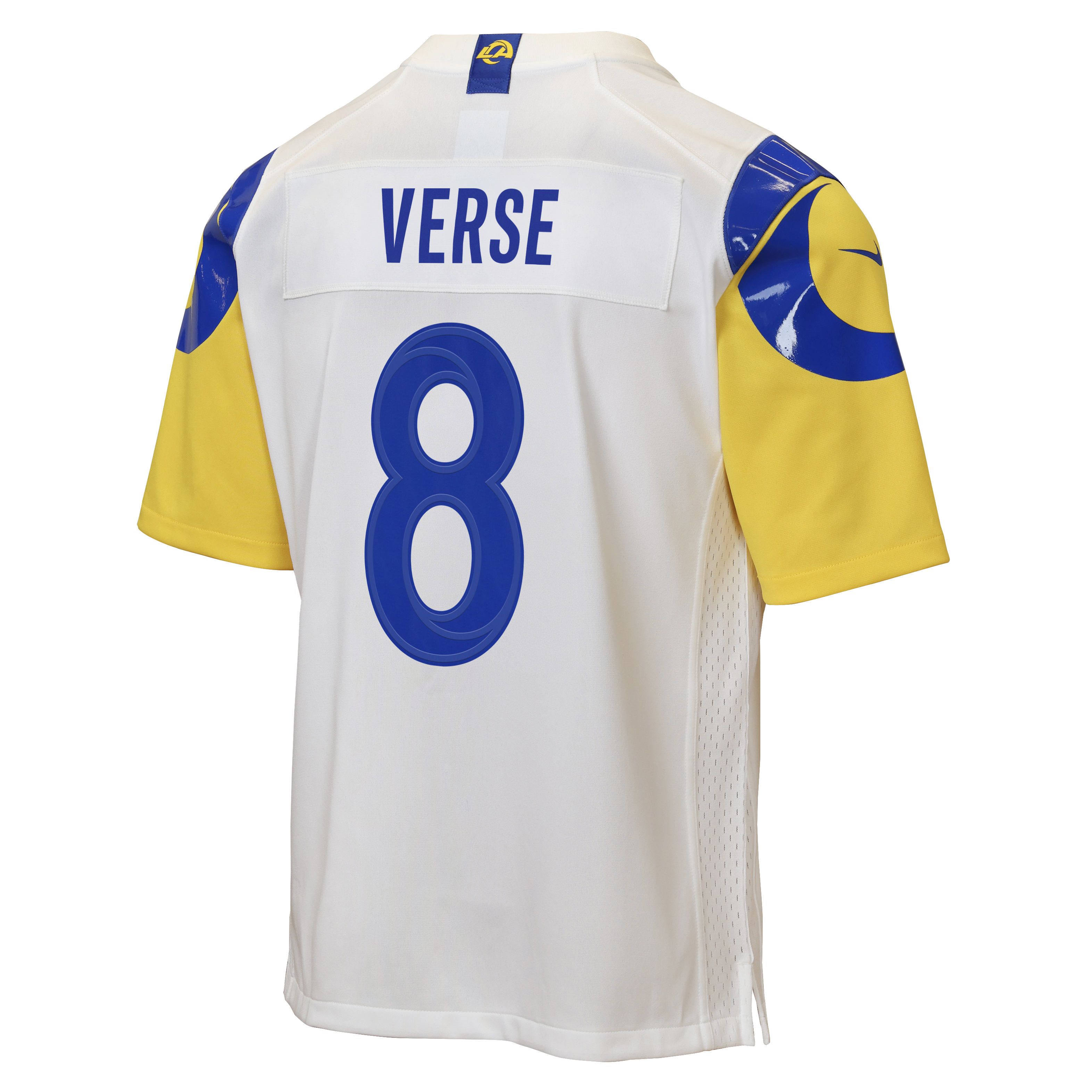 Youth Los Angeles Rams Jared Verse White Game Jersey