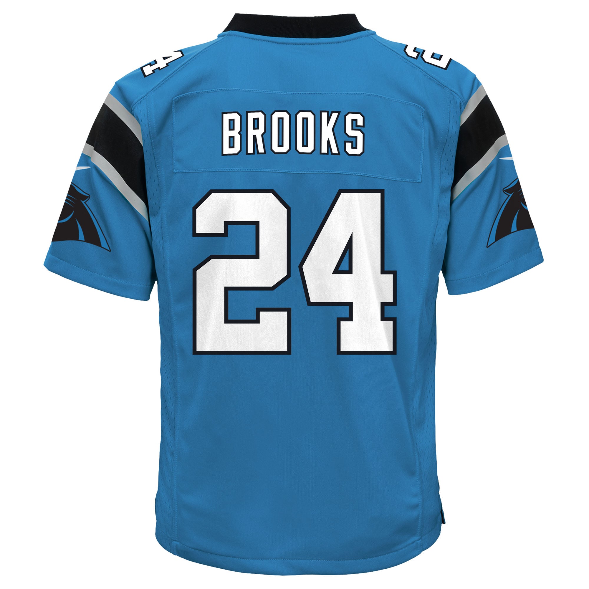 Youth Carolina Panthers Jonathon Brooks Blue Game Jersey