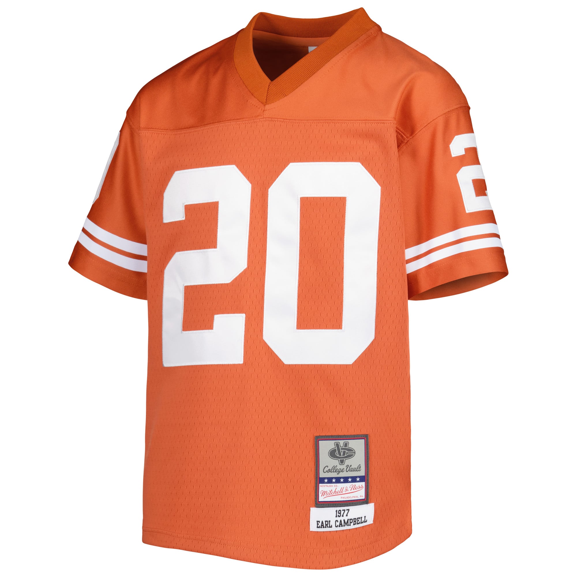 Youth Earl Campbell Texas Orange Texas Longhorns Throwback Jersey