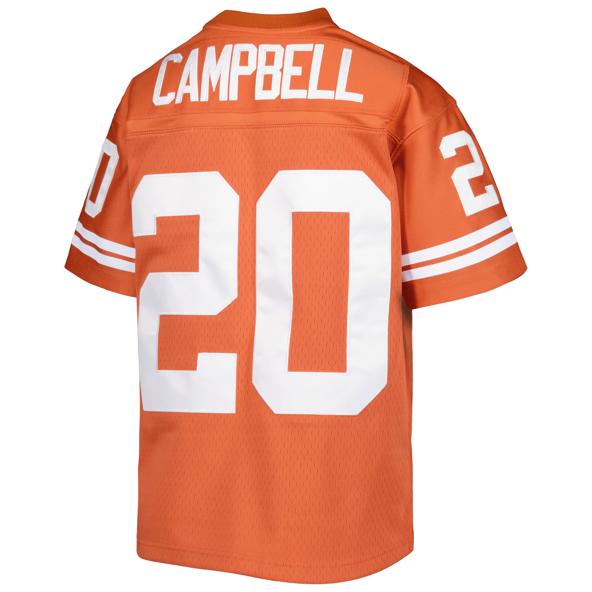 Youth Earl Campbell Texas Orange Texas Longhorns Throwback Jersey