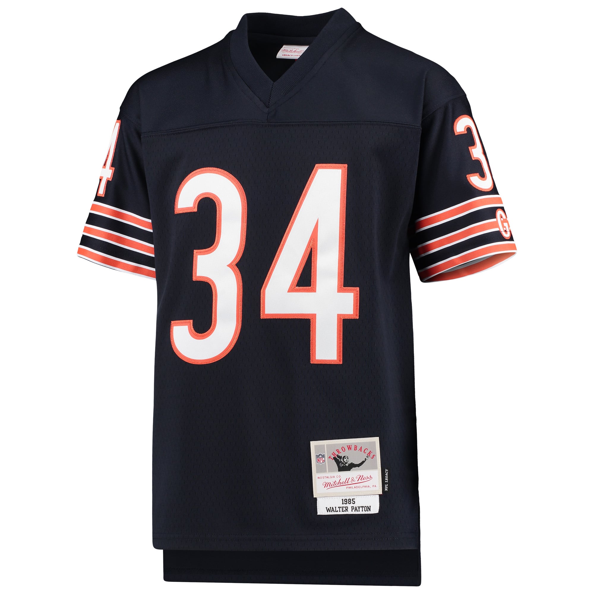 Youth Chicago Bears Walter Payton Navy 1985 Legacy Retired Player Jersey