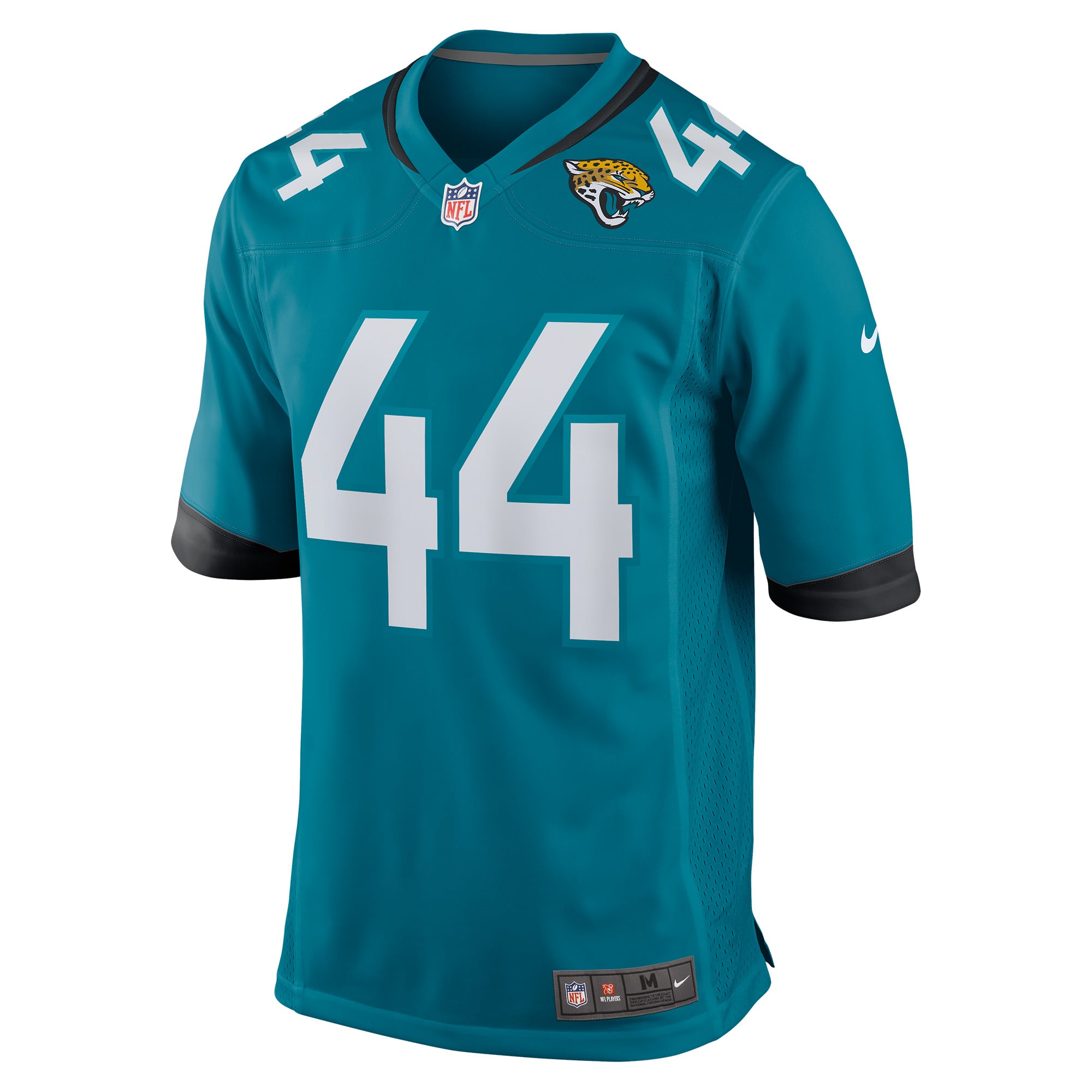 Youth Jacksonville Jaguars Travon Walker Teal Game Jersey