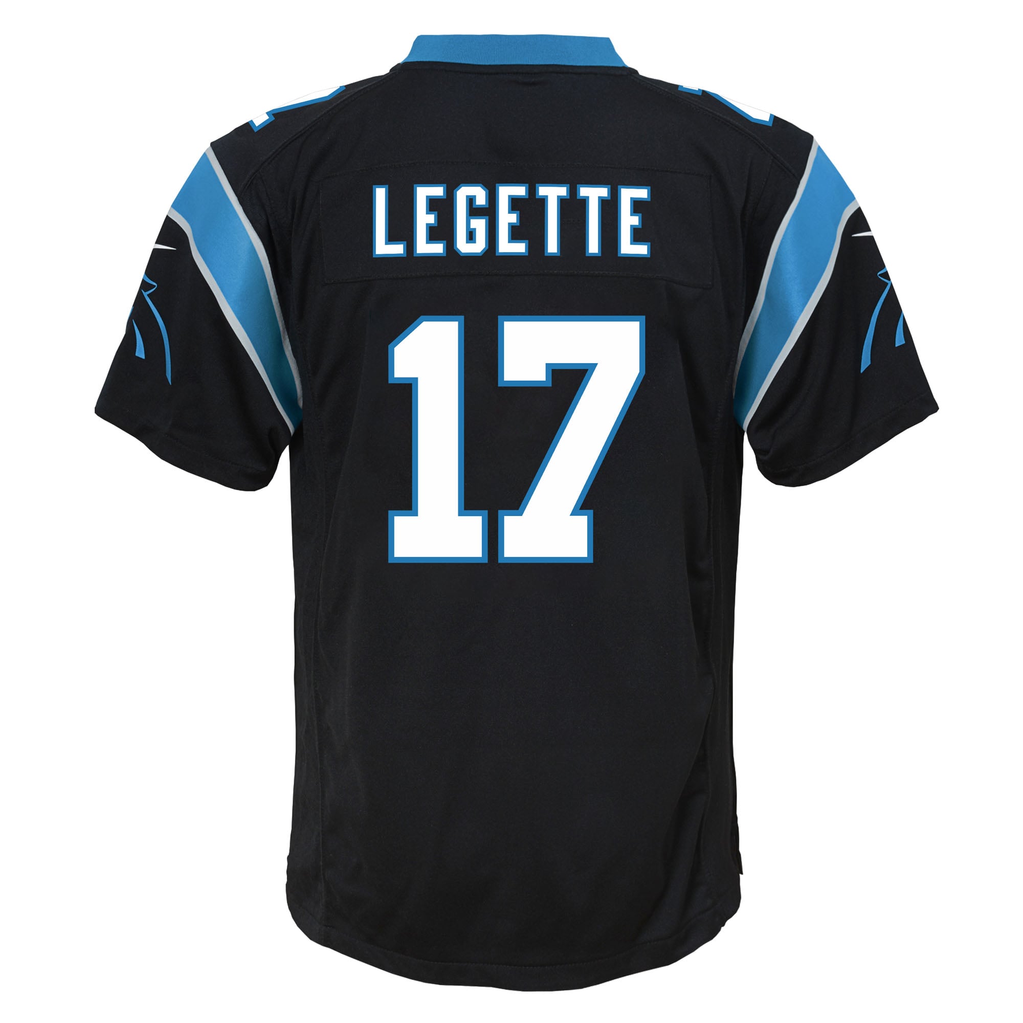 Youth Carolina Panthers Xavier Legette Black Team Game Jersey