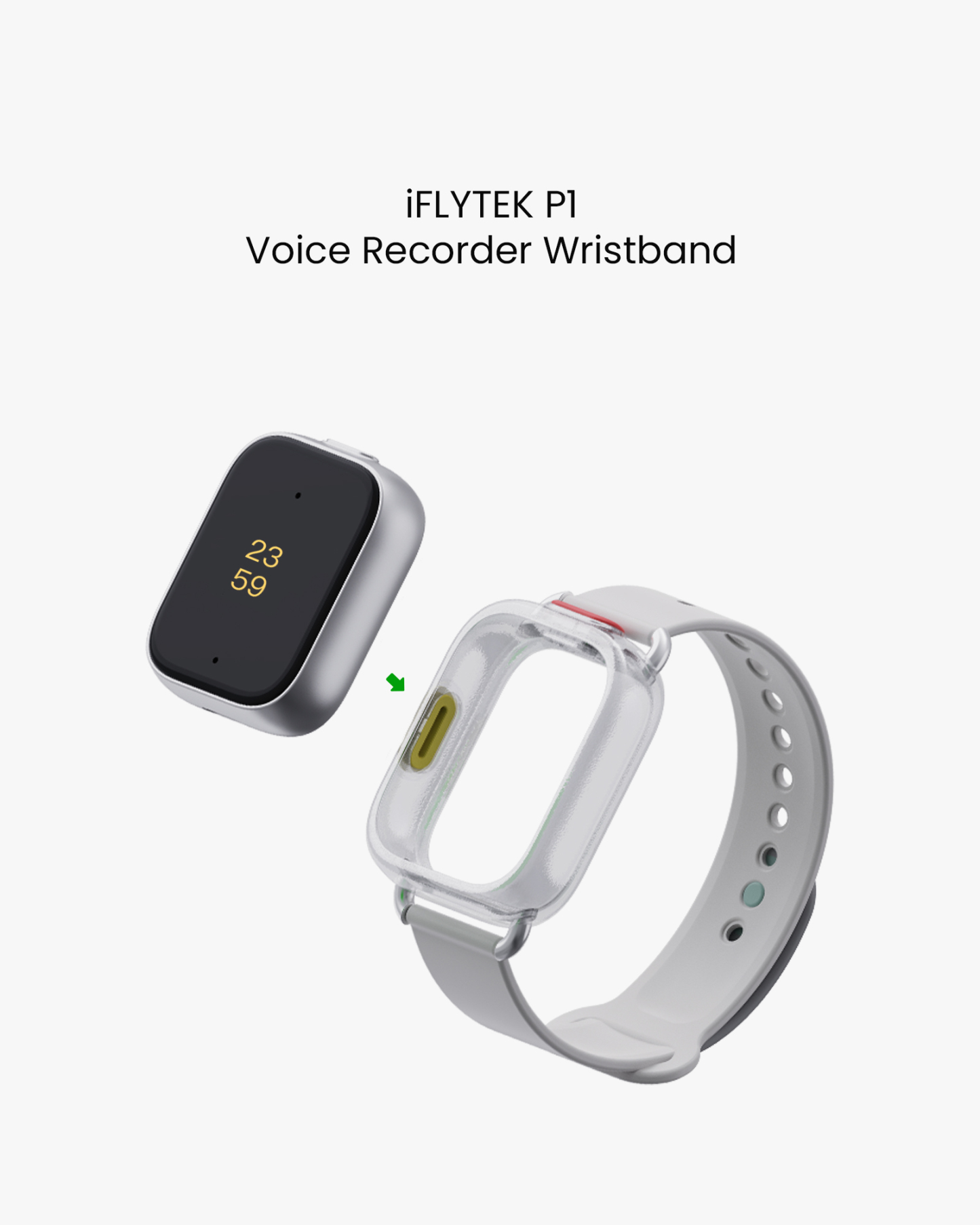iFLYTEK AI Recorder P1 Wristband
