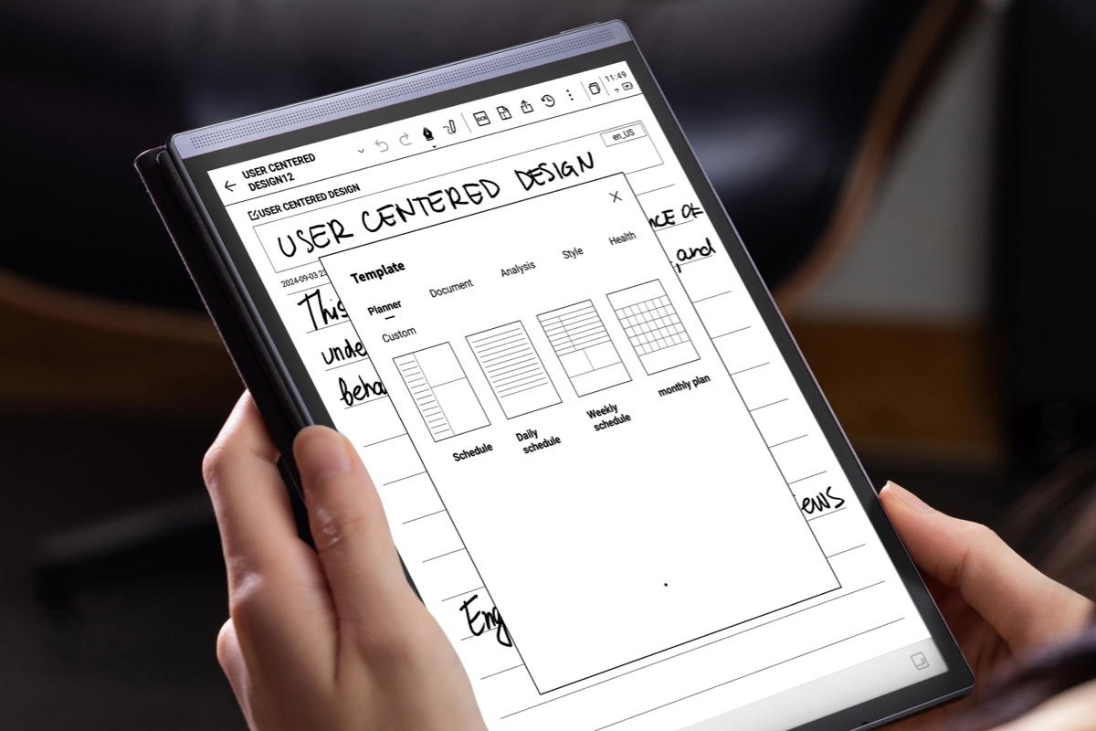 e ink screen technology