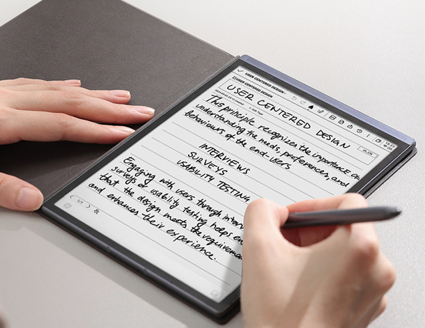 paper like writing tablet