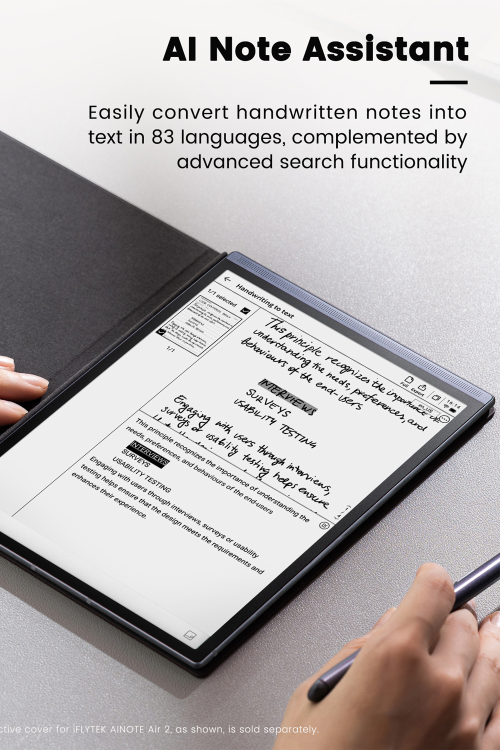 AI note assistant