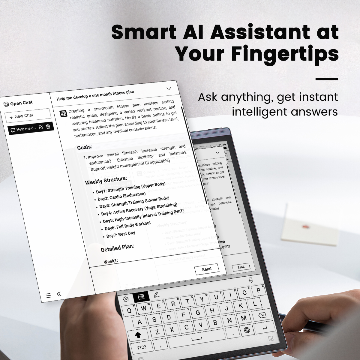 smart electronic notebook