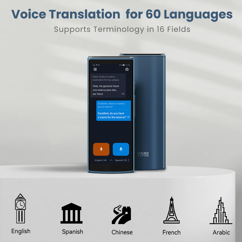 iFLYTEK Smart Translator, Support for More Than 60 Languages