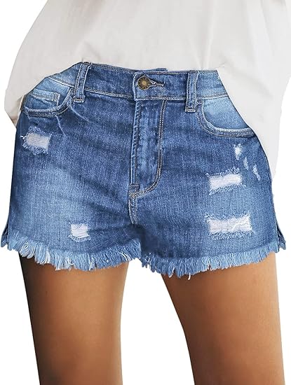 Women's Stretch Denim Shorts - detail image 11