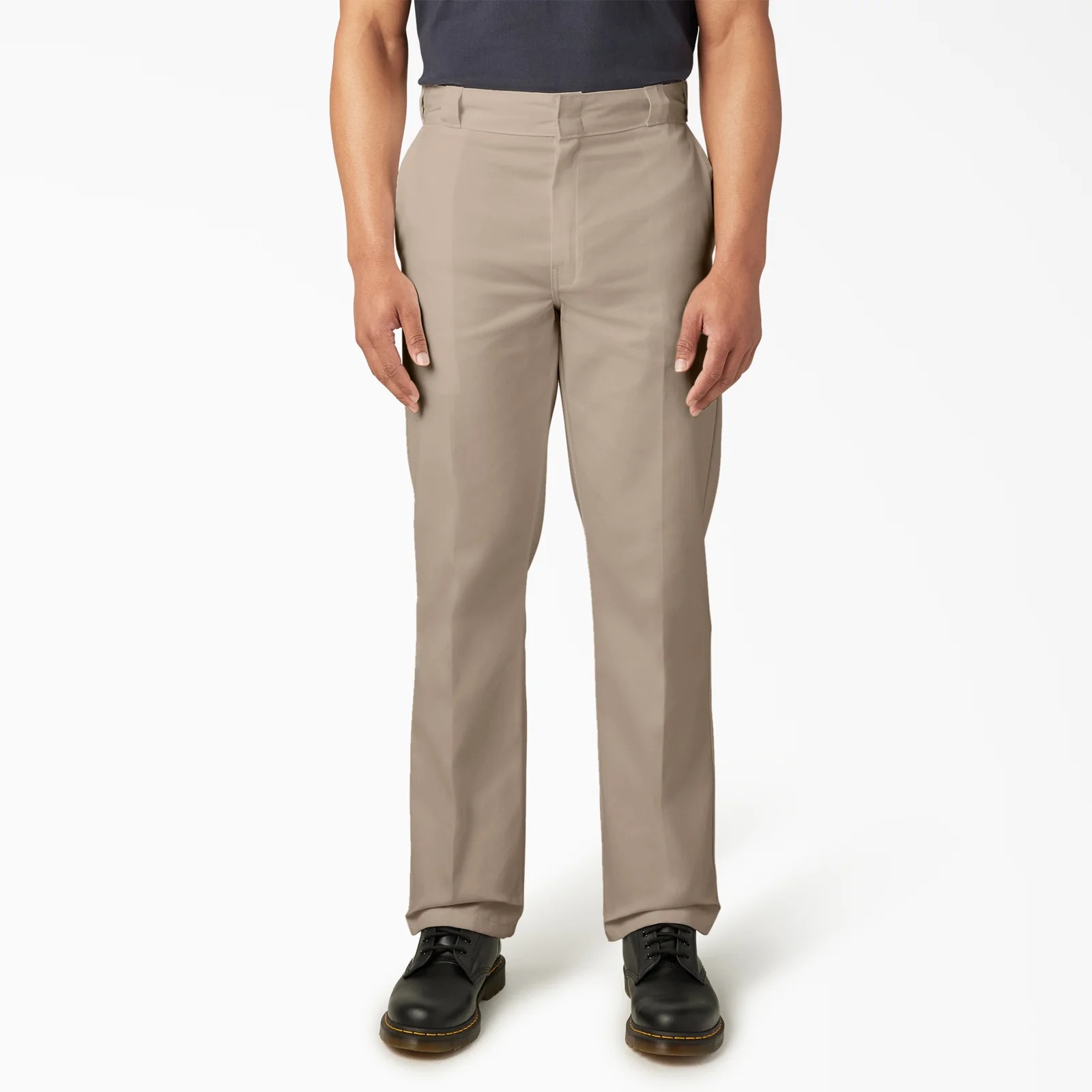 Men's Straight-Leg Twill Work Pants 4-Pack & 8-Pack - variant desert sand front