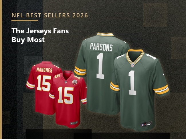 Best-Selling NFL Jerseys 2026: The 25 Jerseys Fans Are Buying This Season - Jersey Pro Hub