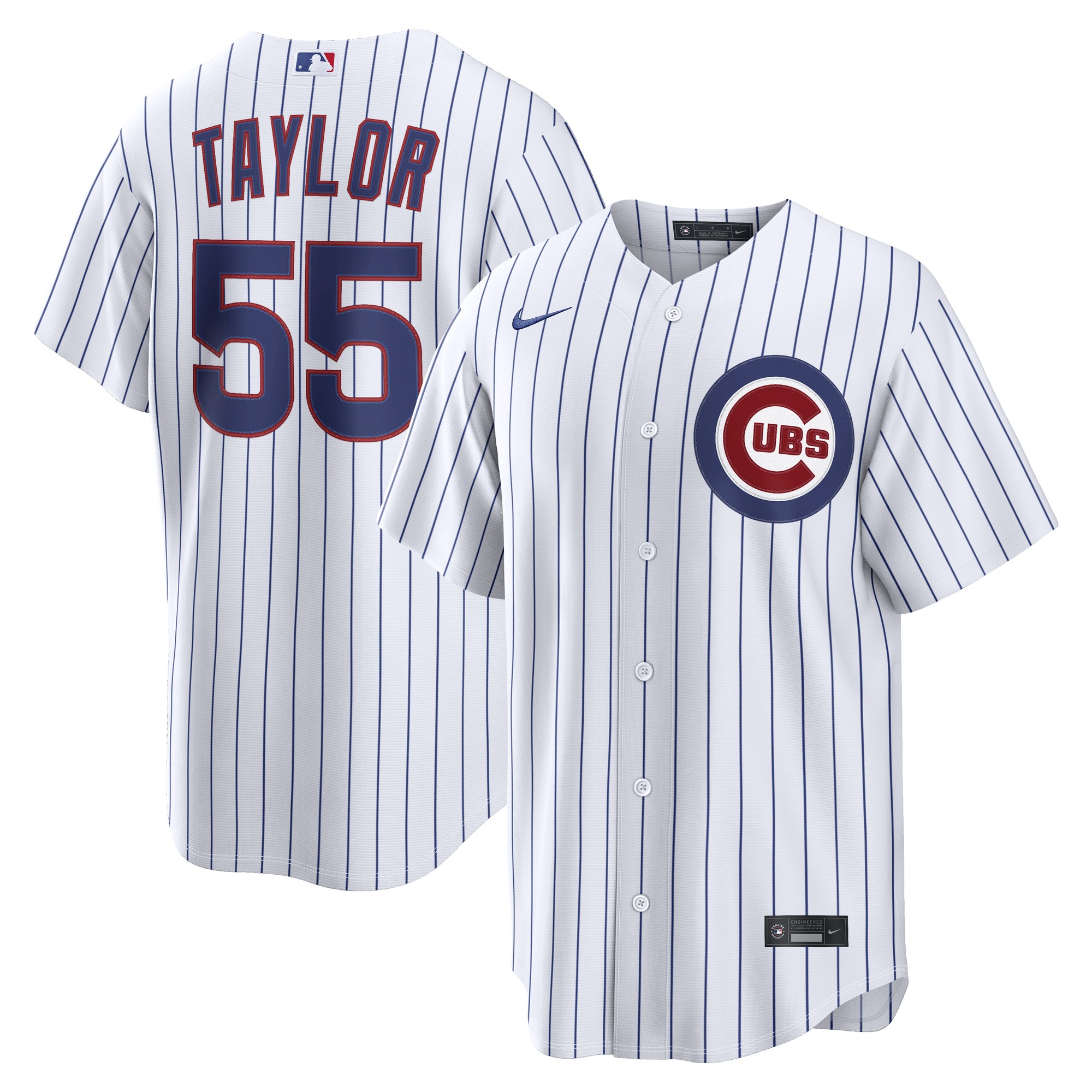 Tyrone Taylor Chicago Cubs Home Replica Jersey - White