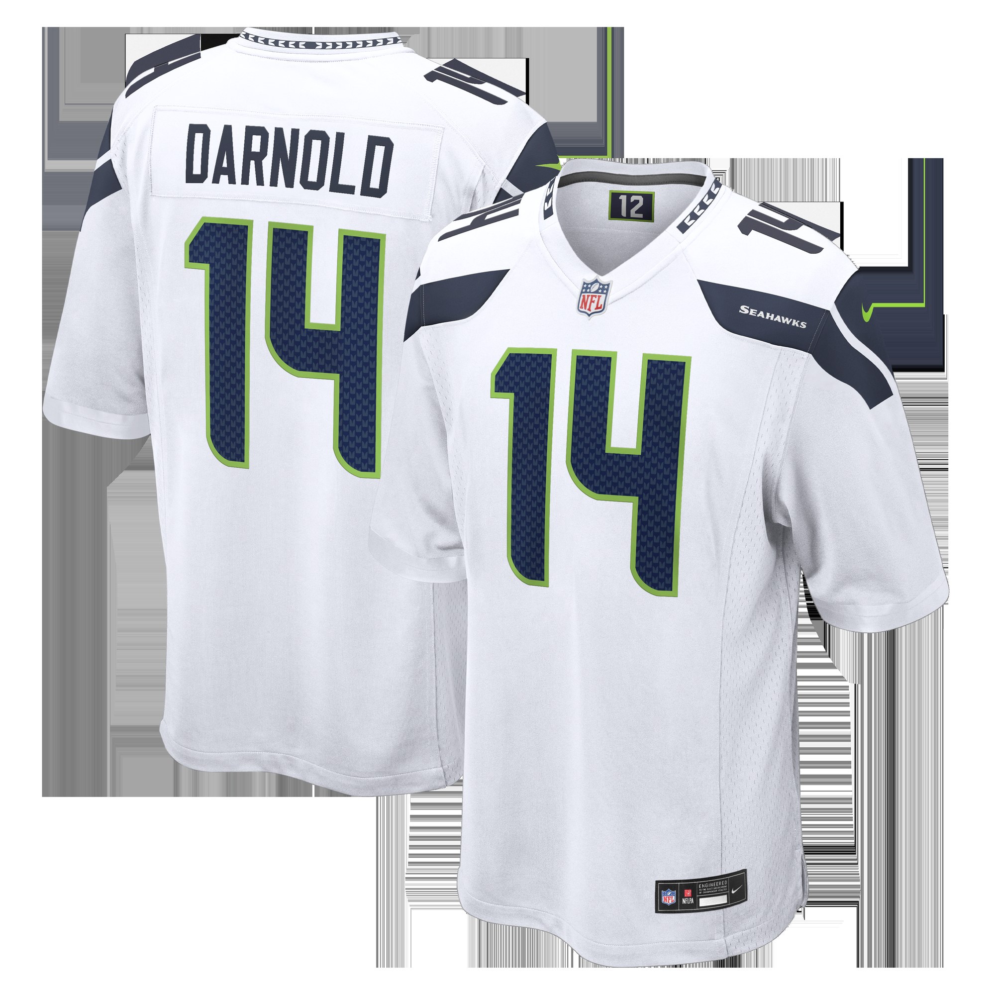 Sam Darnold Seattle Seahawks Game Jersey - White