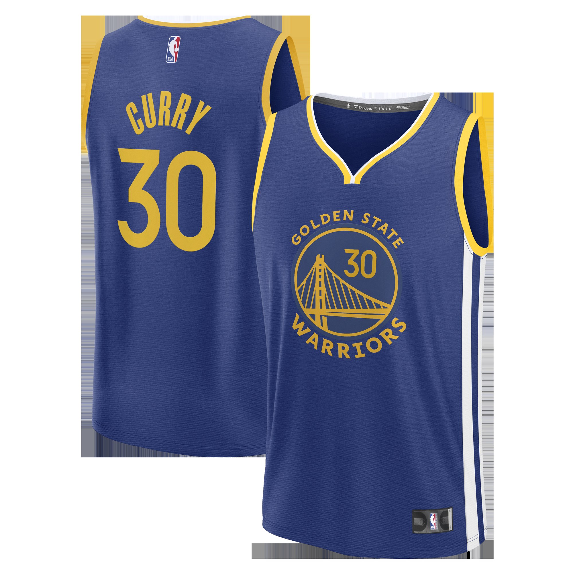 Stephen Curry Golden State Warriors Fast Break Replica Jersey - Icon Edition - Royal