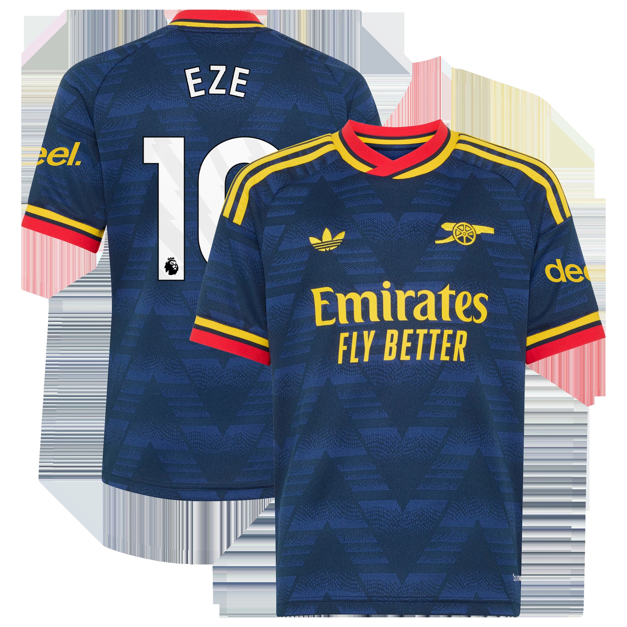 Eberechi Eze Arsenal Youth 2026/27 Away Replica Jersey - Navy