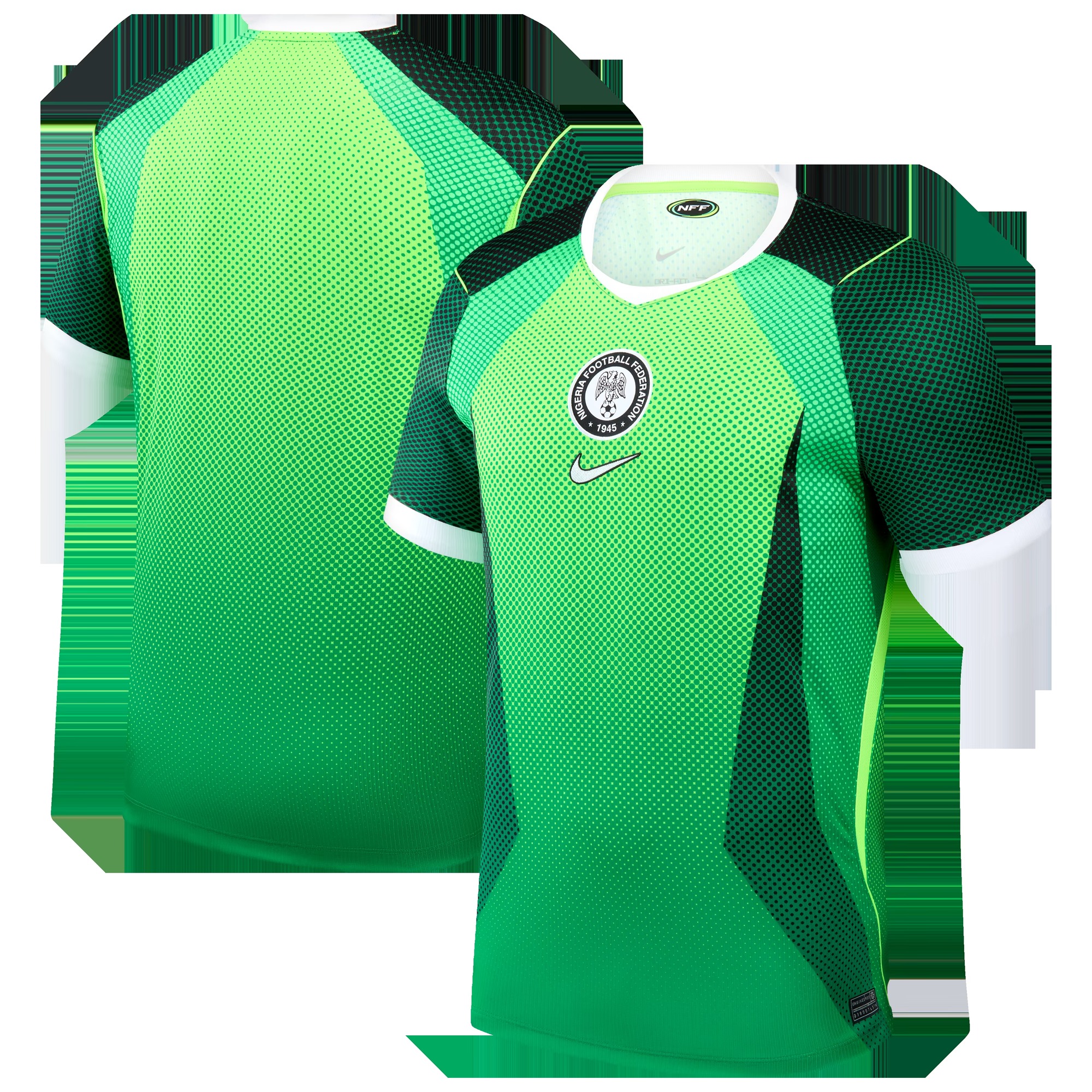 Nigeria National Team 2026 Home Stadium Replica Jersey - Green