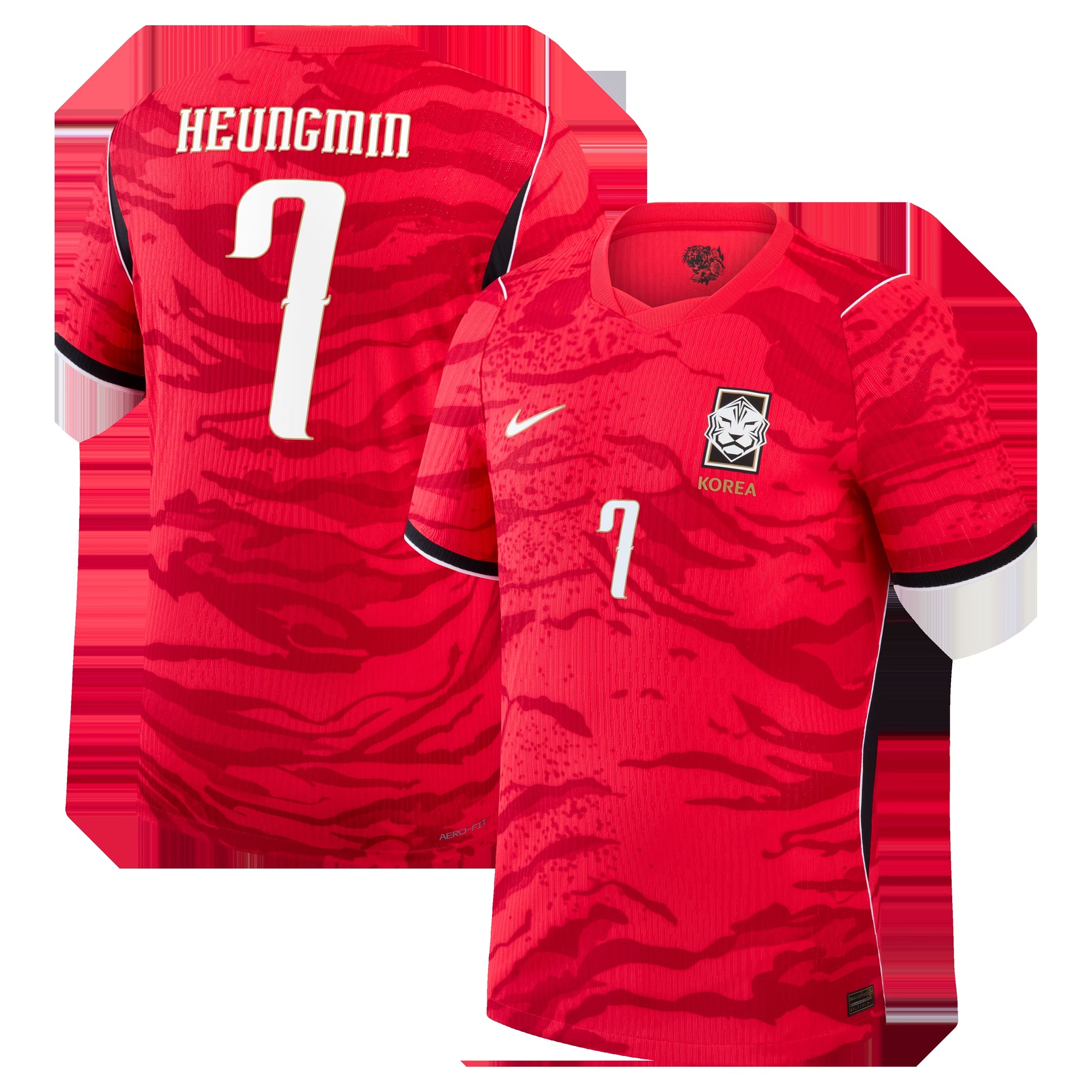 Son Heung-Min South Korea National Team 2026 Home Match Authentic Jersey - Red