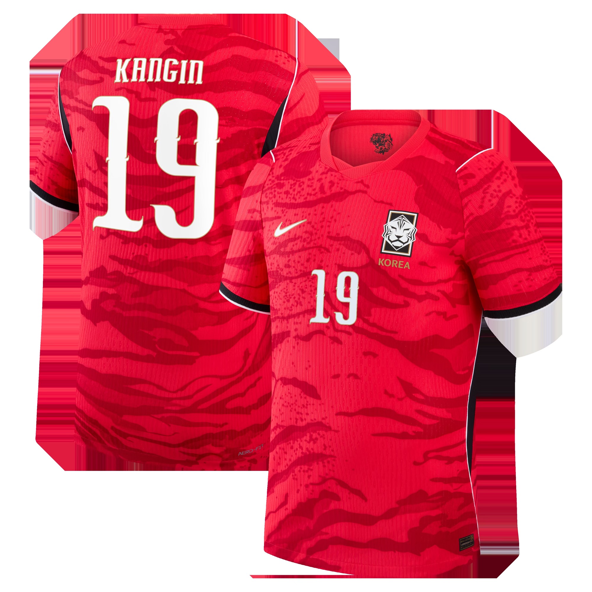 Lee Kang In South Korea National Team 2026 Home Match Authentic Jersey - Red