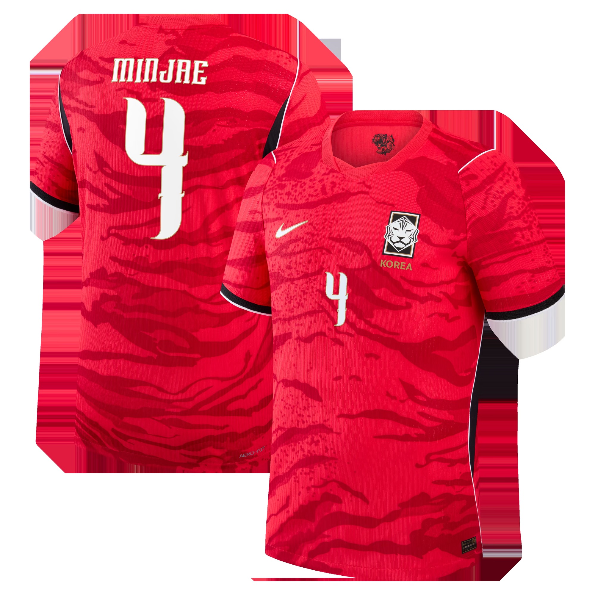 Kim Min-jae South Korea National Team 2026 Home Match Authentic Jersey - Red