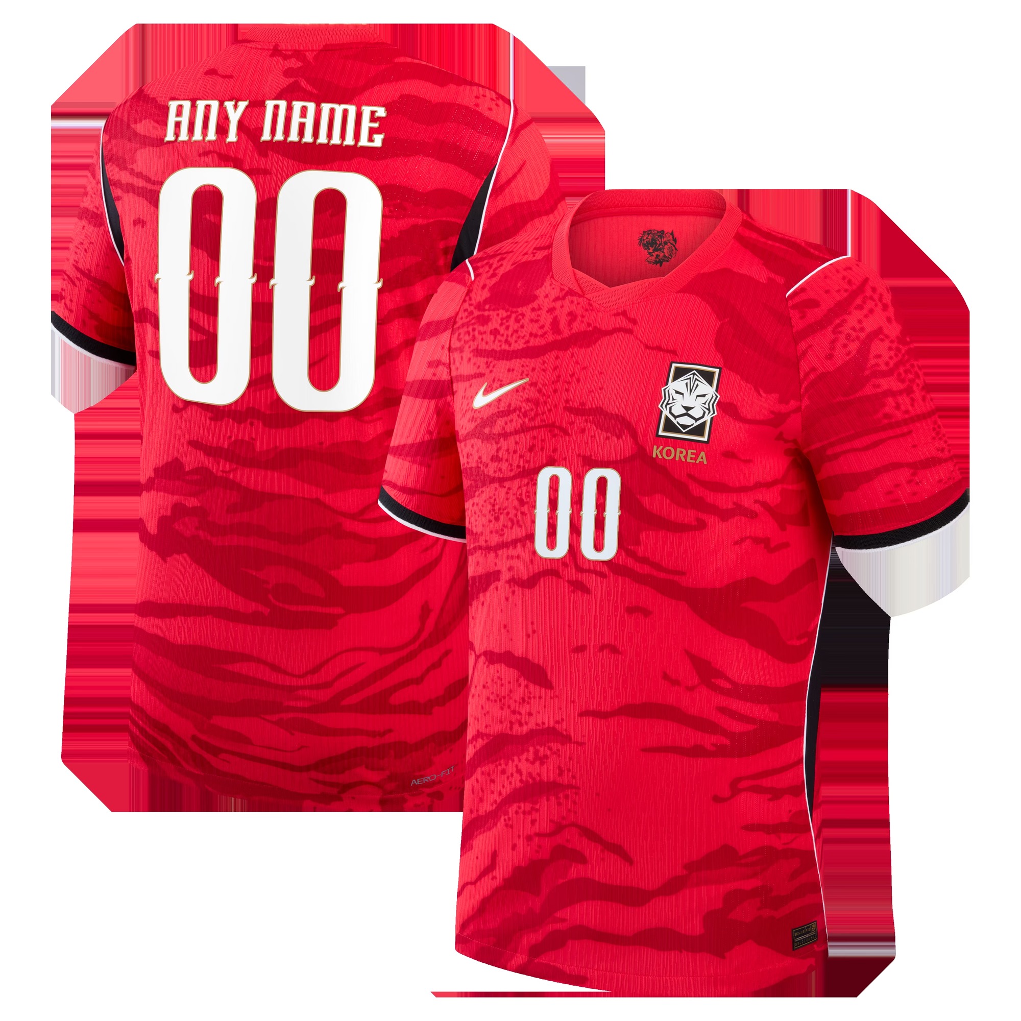 South Korea National Team 2026 Home Match Authentic Custom Jersey - Red