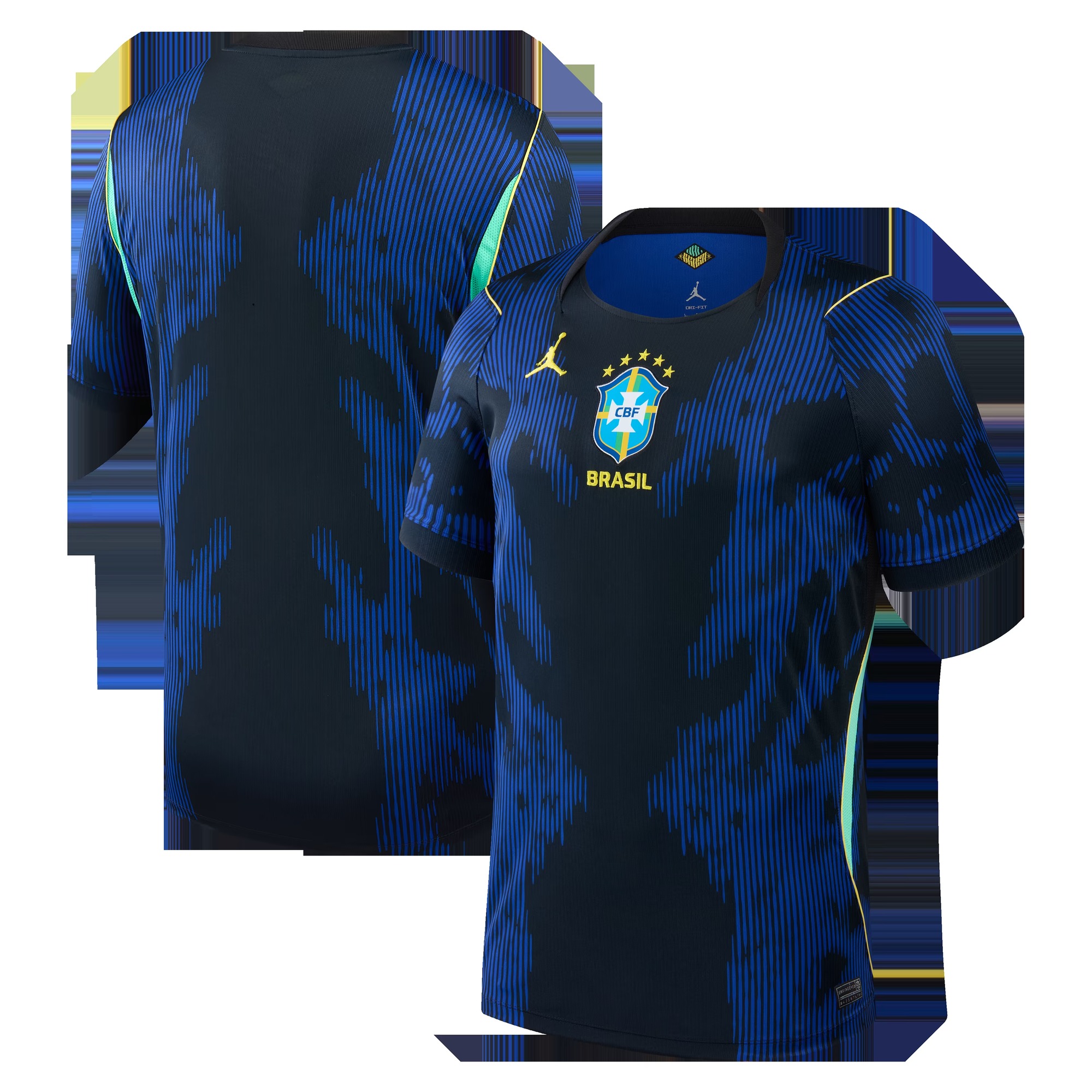 Brazil National Team 2026 Away Stadium Replica Jersey - Blue