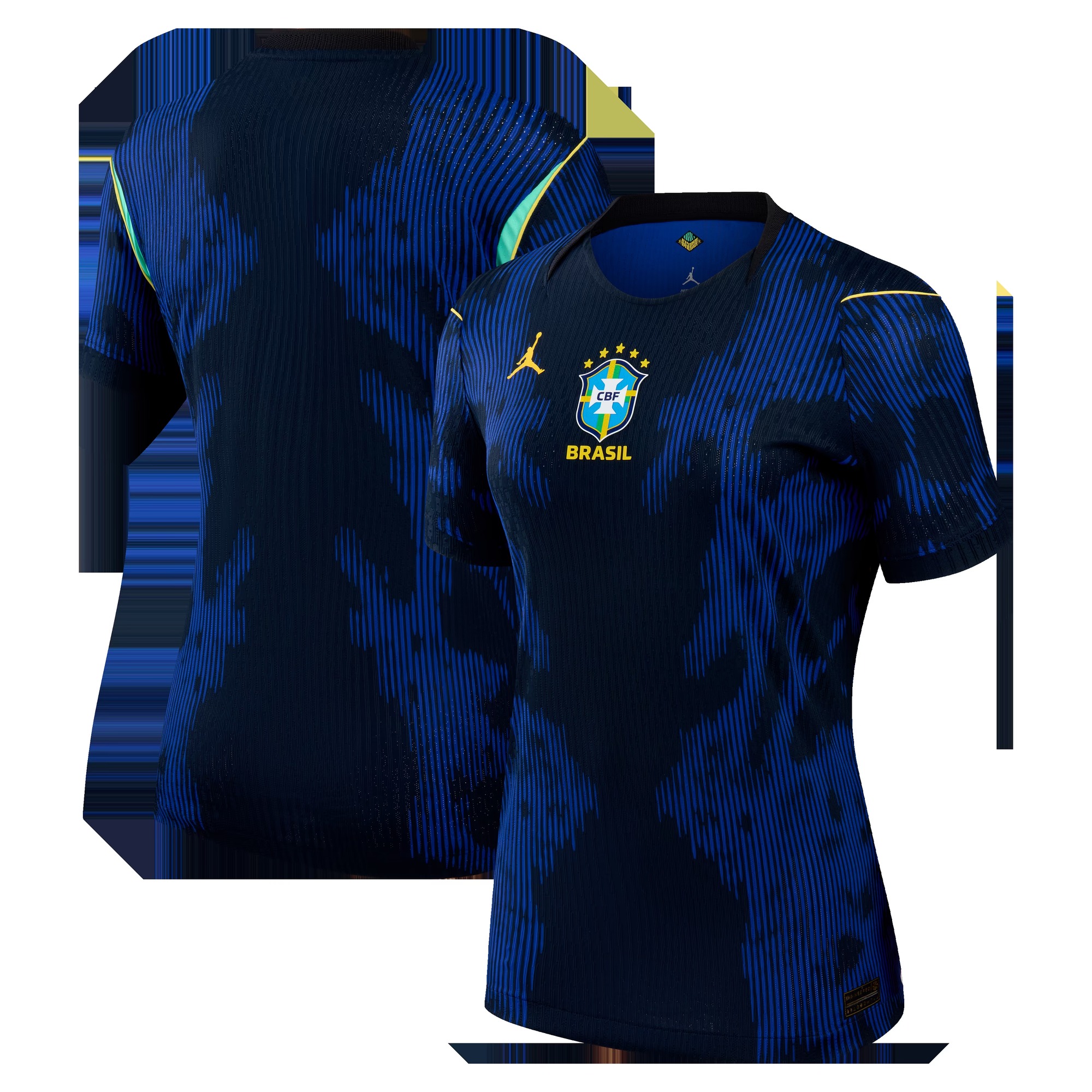 Brazil National Team Women's 2026 Away Match Authentic Jersey - Blue