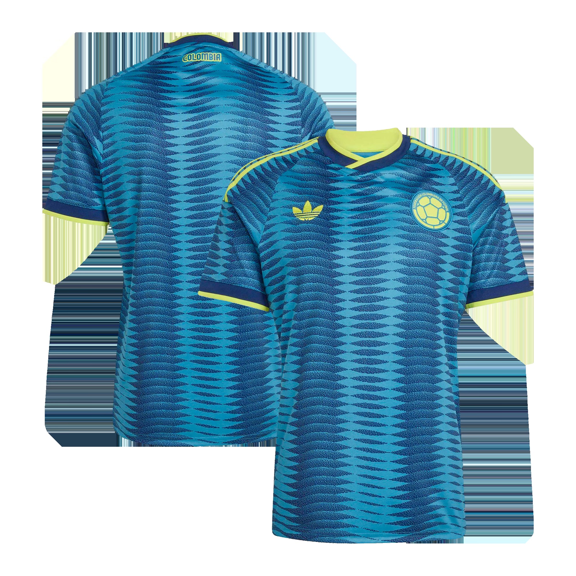 Colombia National Team 2026 Away Replica Jersey - Turquoise