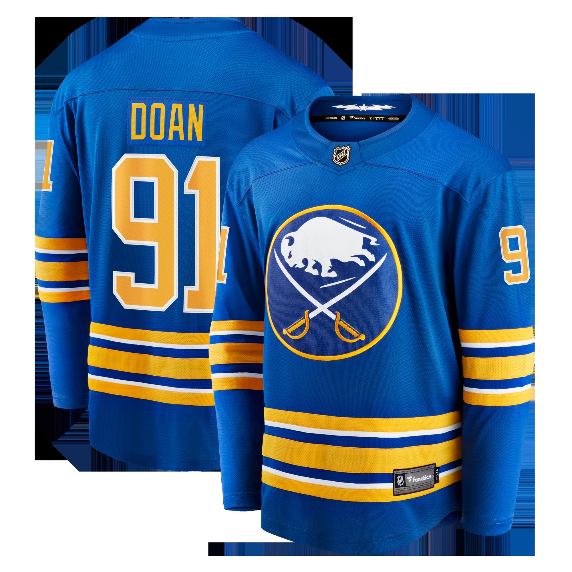 Josh Doan Buffalo Sabres Home Premier Breakaway Player Jersey - Royal