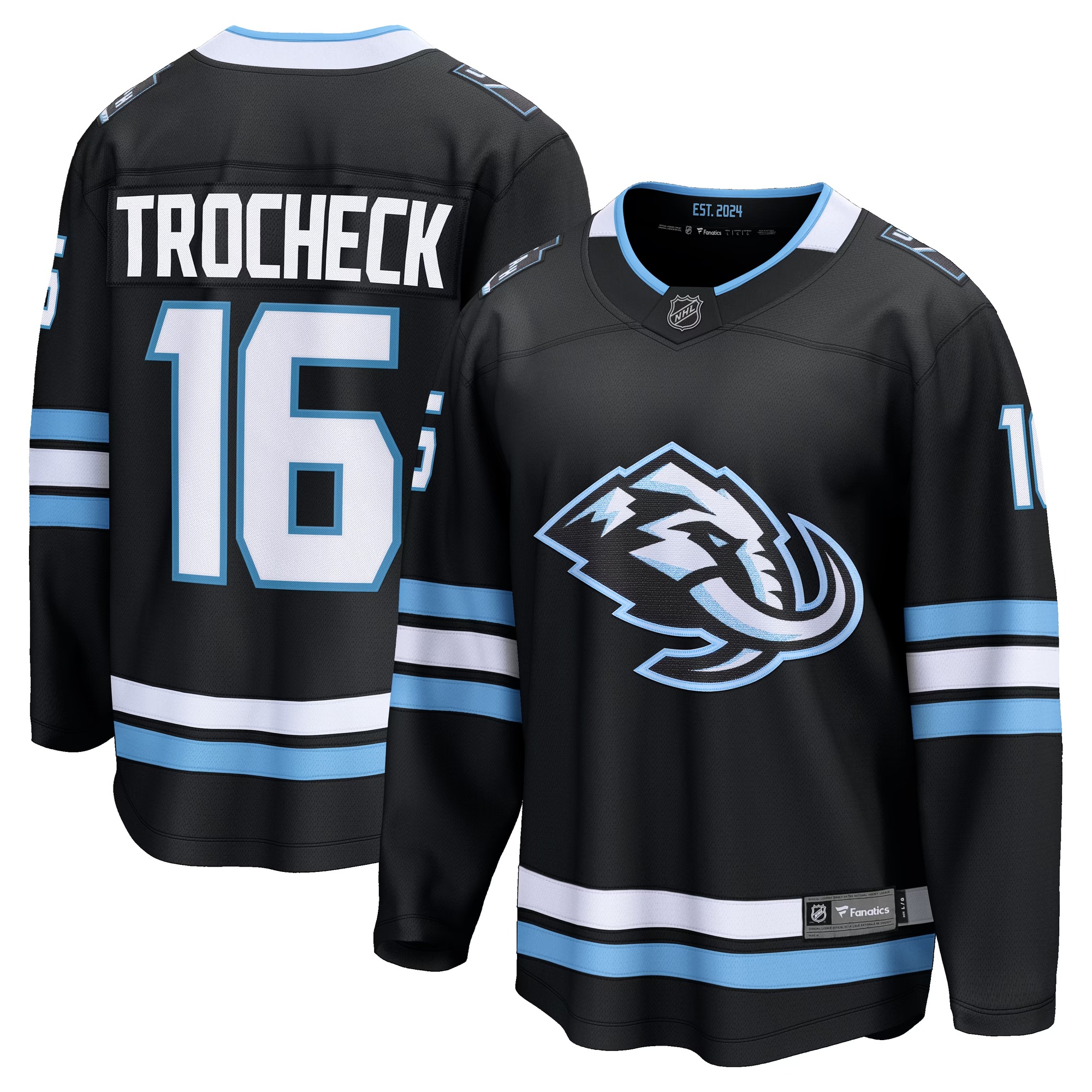 Vincent Trocheck Utah Mammoth Home Breakaway Jersey - Black