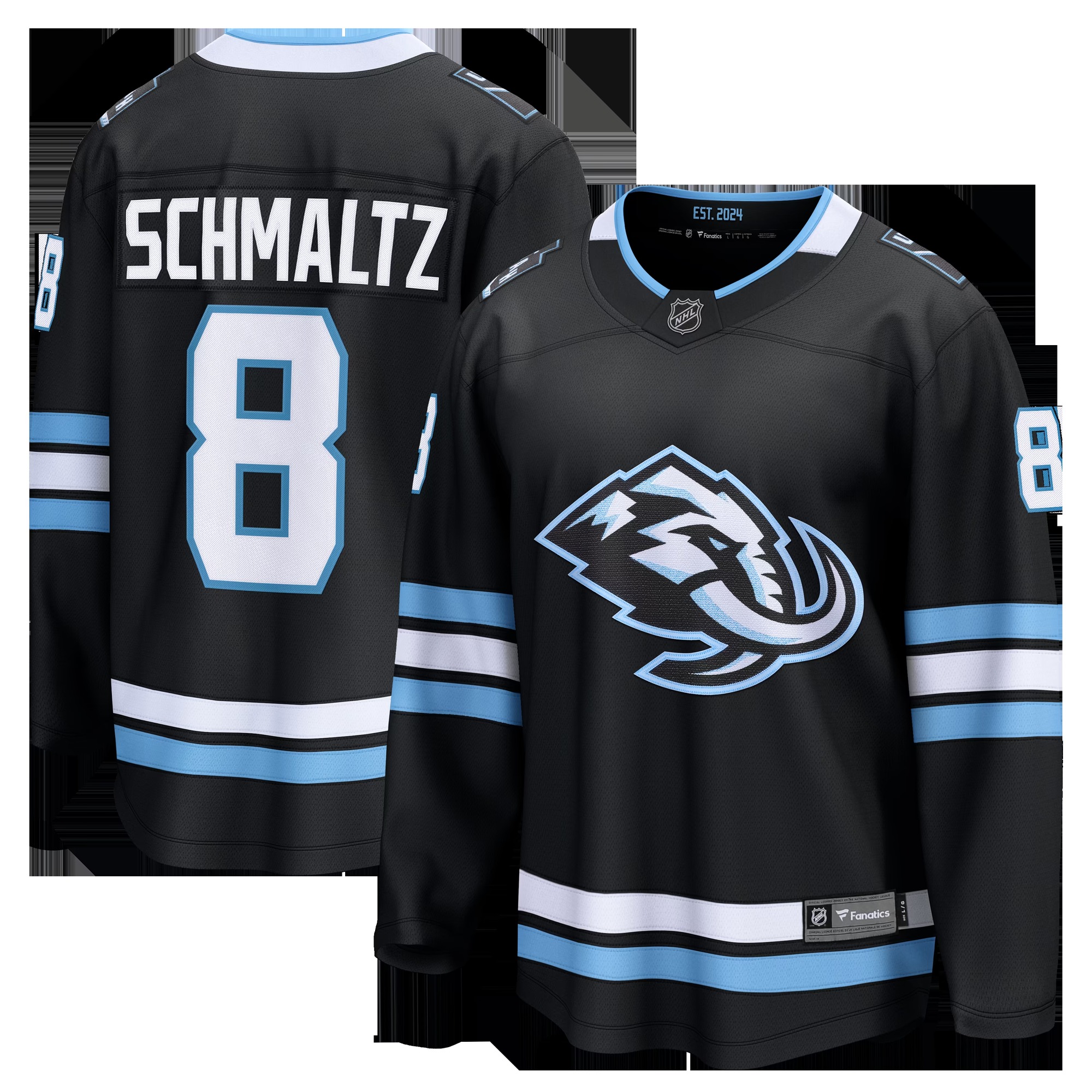 Nick Schmaltz Utah Mammoth Home Breakaway Jersey - Black