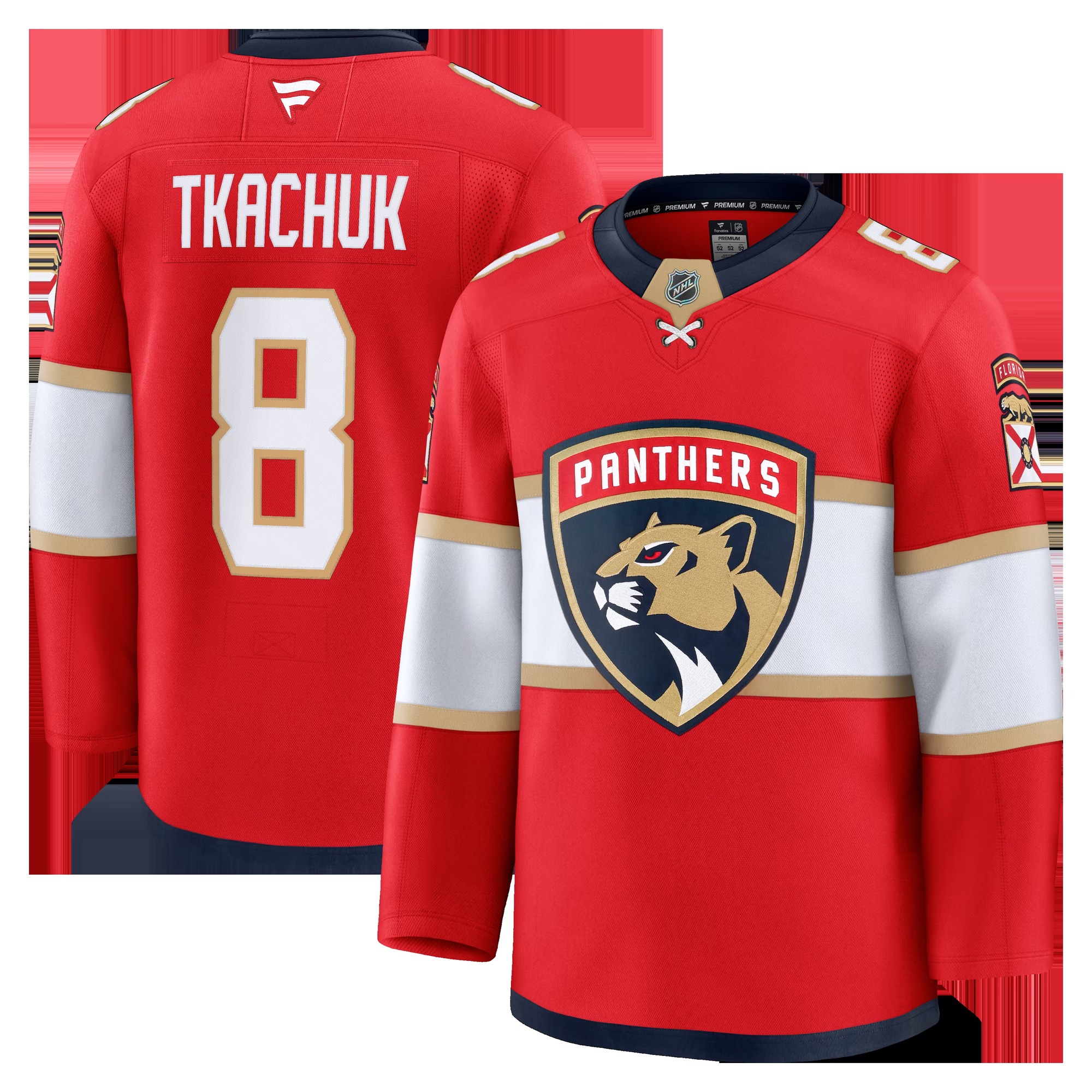 Brady Tkachuk Florida Panthers Home Premium Jersey - Red