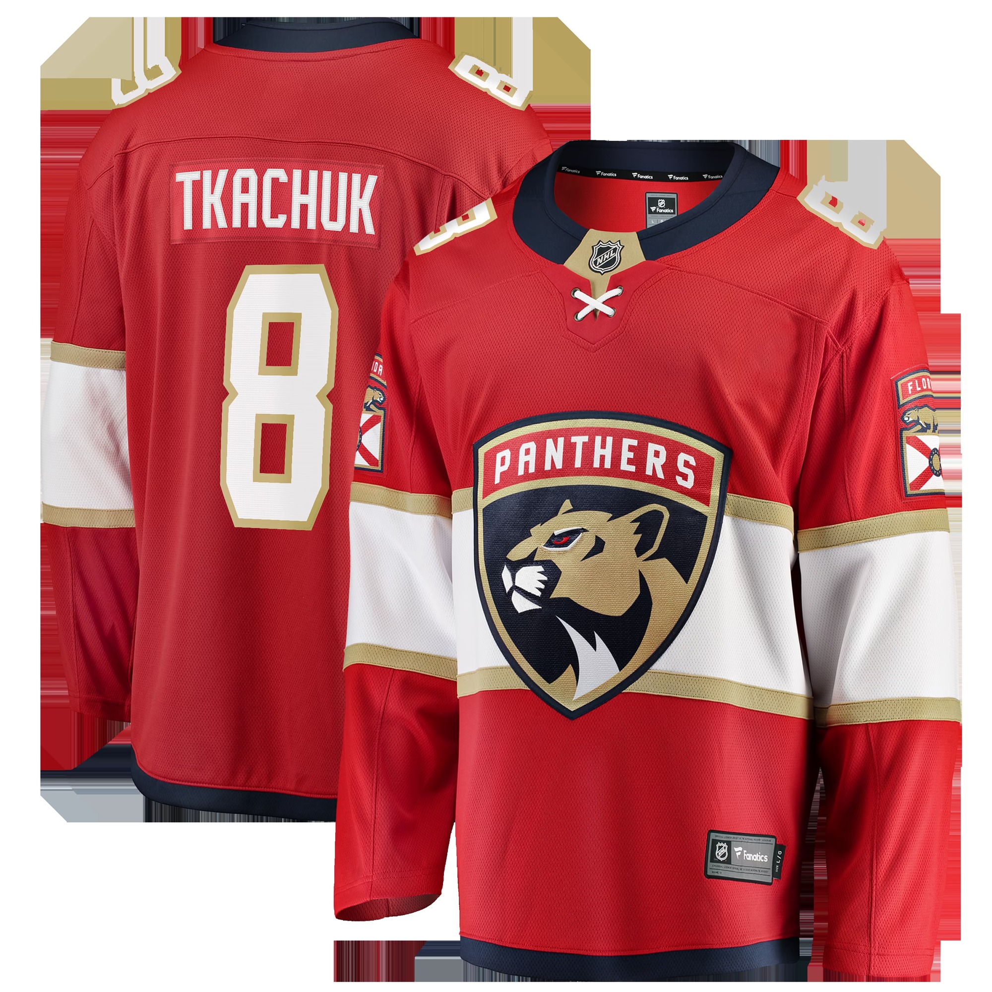 Brady Tkachuk Florida Panthers Home Breakaway Jersey - Red