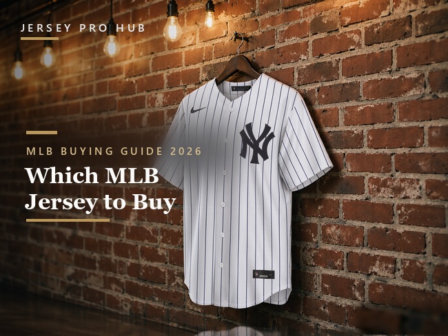 MLB Jersey Buying Guide 2026: Replica, Cool Base or Authentic — and How to Choose - Jersey Pro Hub