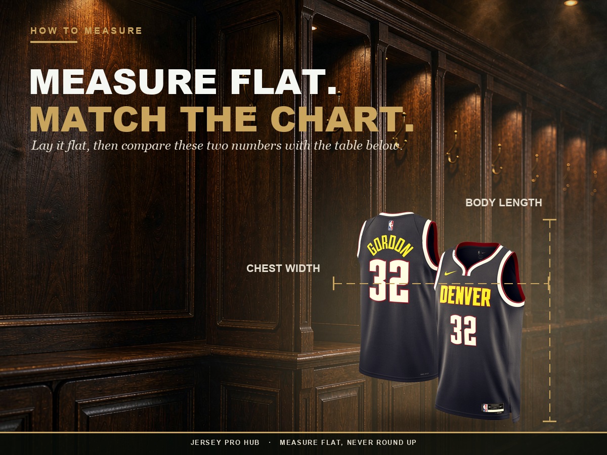 Women's NBA Jerseys: A Different Chart, Not a Smaller Men's