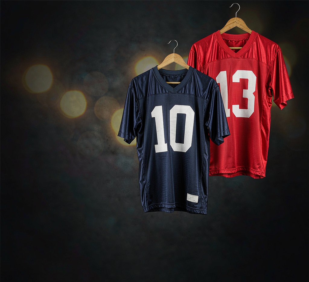Hanging NFL football jerseys - new season collection at Jersey Pro Hub