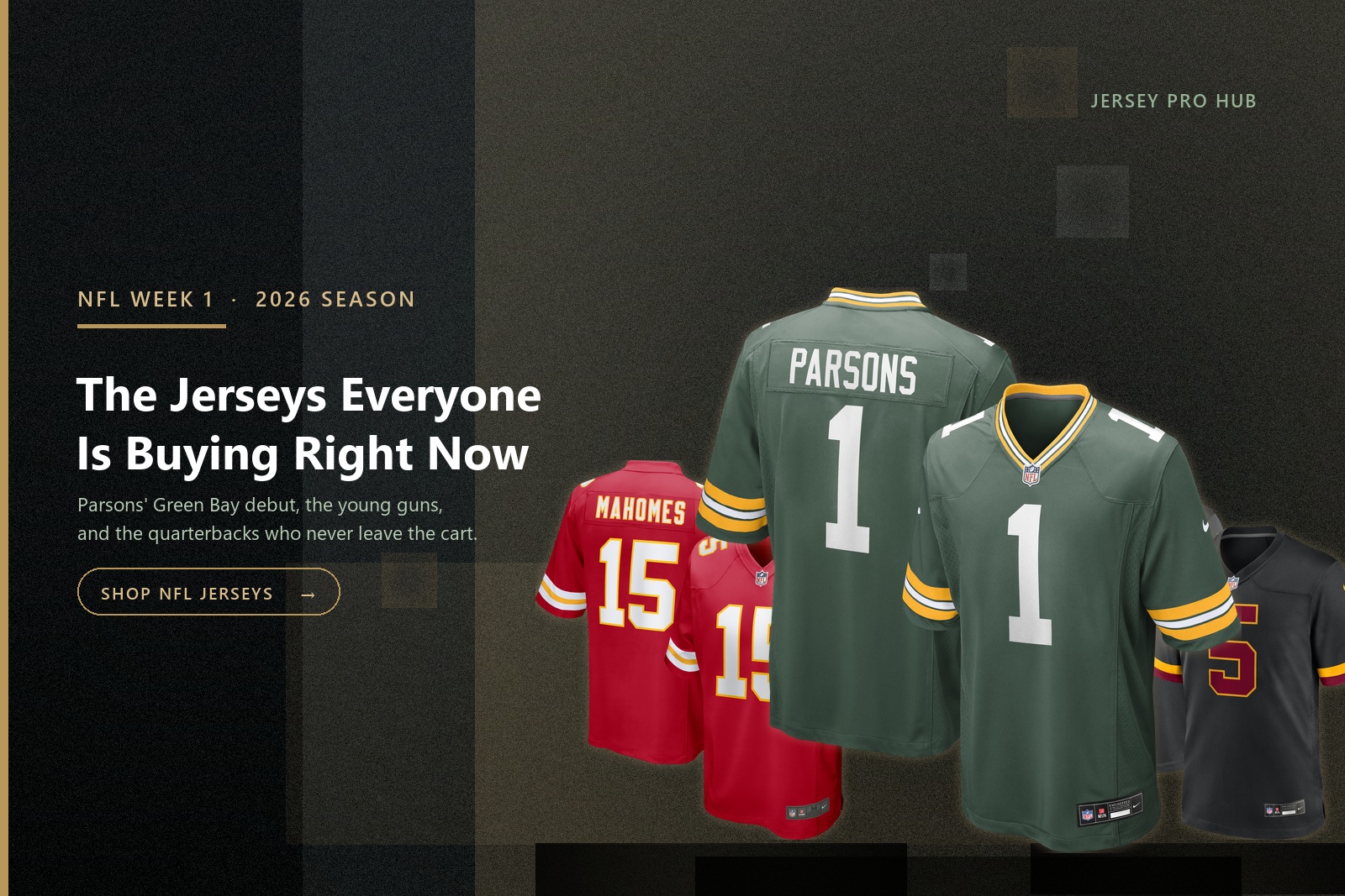 NFL Week 1 Jersey Buzz 2026: The Debuts, Comebacks and Stars Everyone's Buying