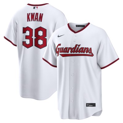Steven Kwan Cleveland Guardians Nike Home Replica Jersey - White