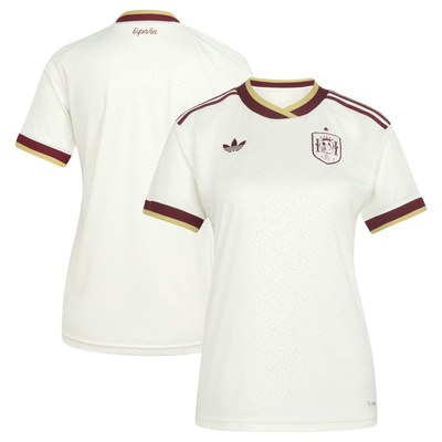 Spain National Team adidas Women's 2026 Away Replica Jersey - White