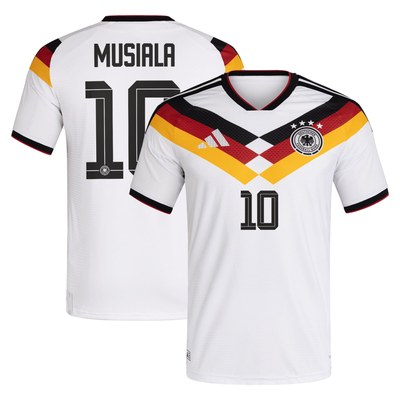 Jamal Musiala Germany National Team adidas 2026 Home Authentic Jersey - White