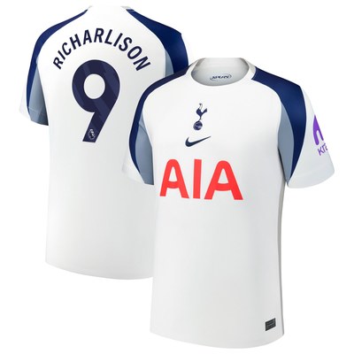 Richarlison Tottenham Hotspur Nike 2025/26 Home Replica Player Jersey - White