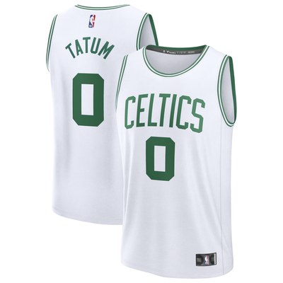 Jayson Tatum Boston Celtics Fanatics Fast Break Replica Player Jersey - Association Edition - White