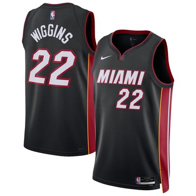 Andrew Wiggins Miami Heat Nike Unisex Swingman Jersey - Icon Edition - Black