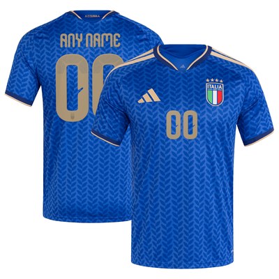 Italy National Team adidas 2026 Home Replica Custom Jersey - Blue