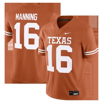 Arch Manning Texas Longhorns Nike Game Player Jersey - Texas Orange