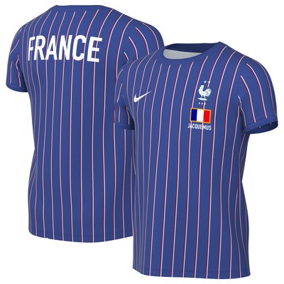 France National Team x Jacquemus Nike 2026 Dri-FIT Pre-Match Top - Blue