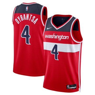 AJ Dybantsa Washington Wizards Nike Unisex 2026 NBA Draft Swingman Jersey - Icon Edition - Red