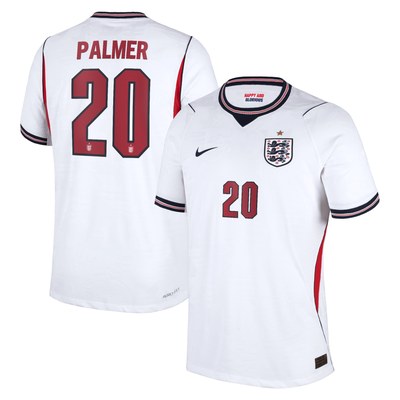 Cole Palmer England National Team Nike 2026 Home Match Authentic Jersey - White
